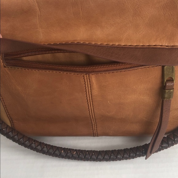 The Sak Multi-Color Brown Leather Shoulder Bag - Picture 5 of 15